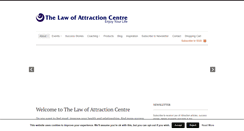 Desktop Screenshot of lawofattractioncentre.com